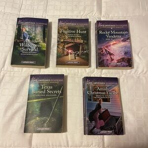 Love Inspired Suspense 5-book Collection
